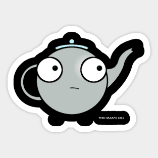 Total Crap Teapot Tea-Shirt Sticker